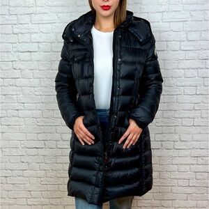 Moncler Hermine Down Puffer Long Coat - Size 3